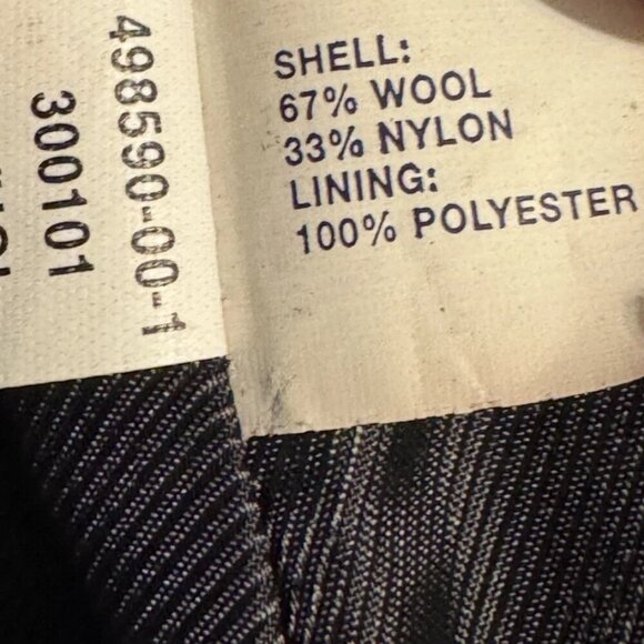 GAP Women’s Pea Coat S Black Wool Blend Double Breasted Holiday 2008 - Picture 9 of 9